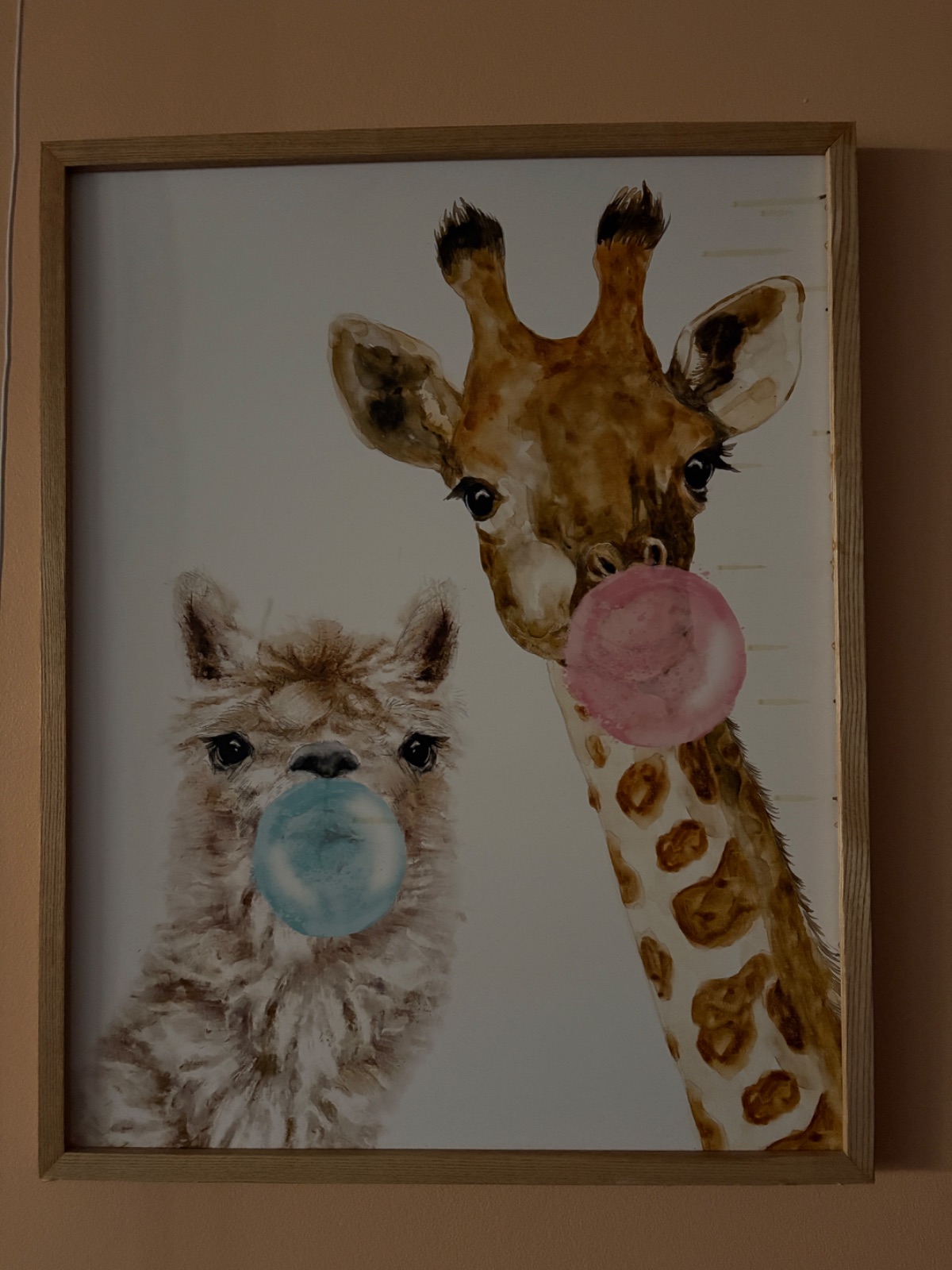 Framed Animal Art Print