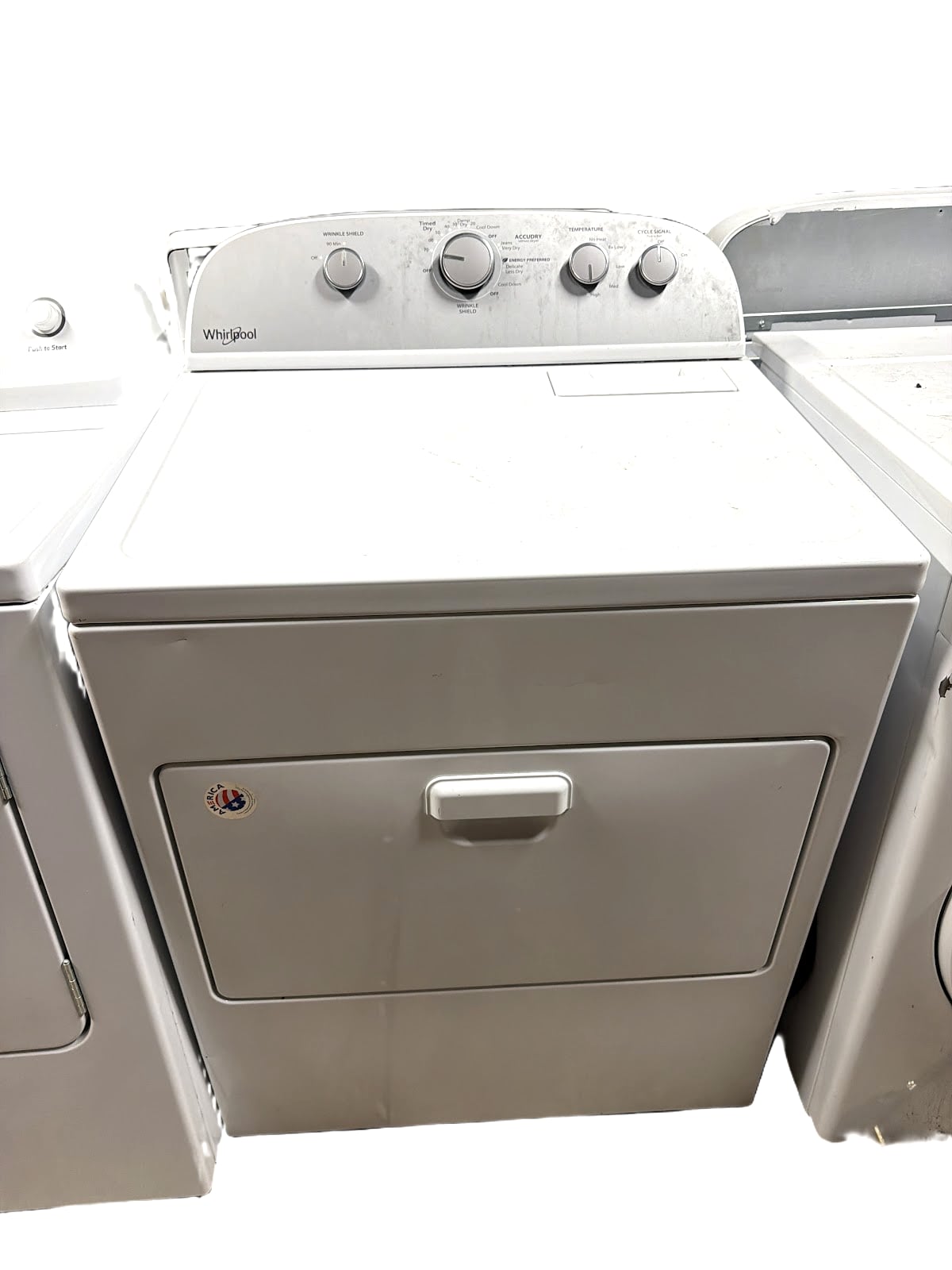 Whirlpool electric clothes dryer