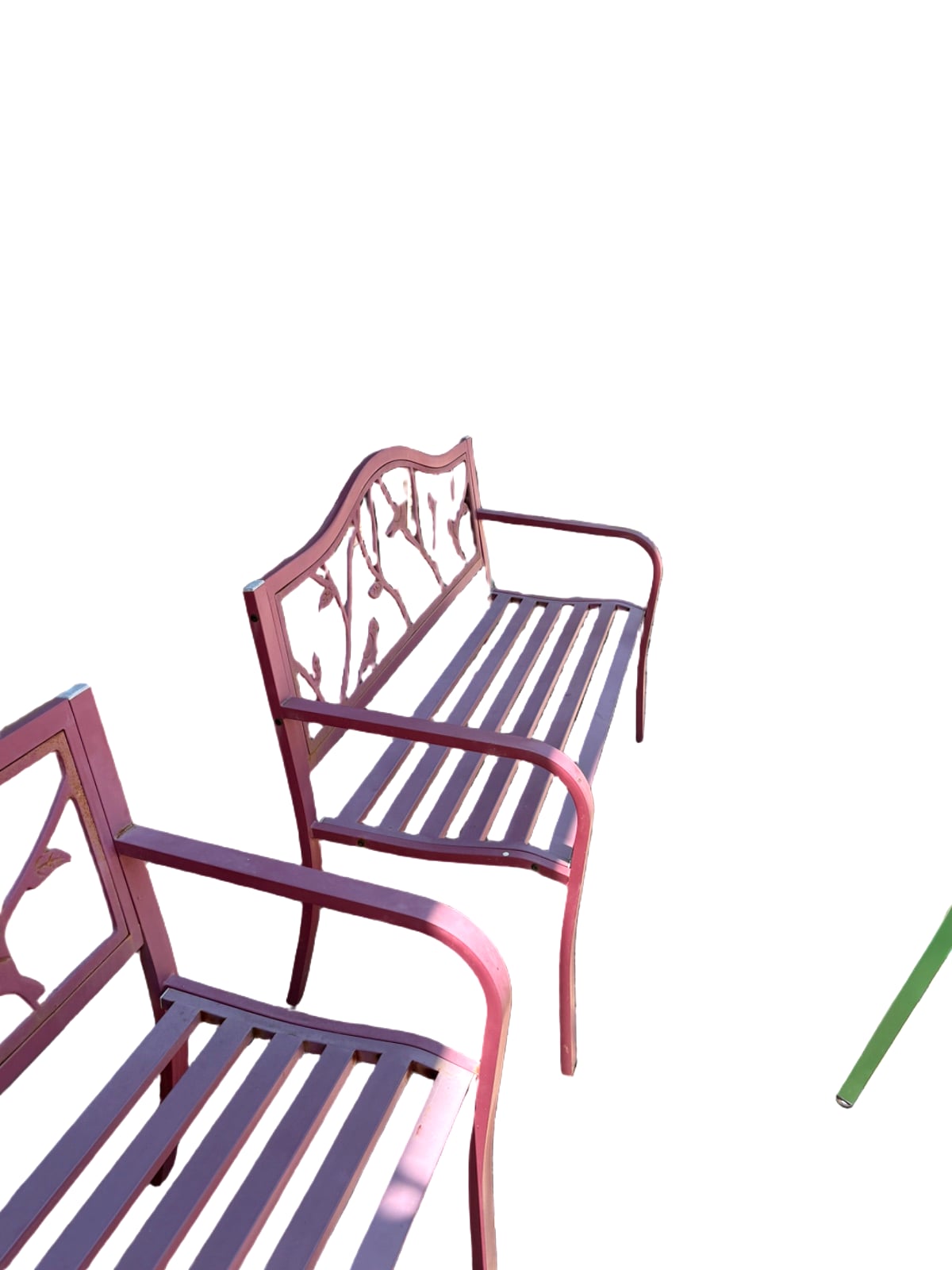Outdoor Metal Bench