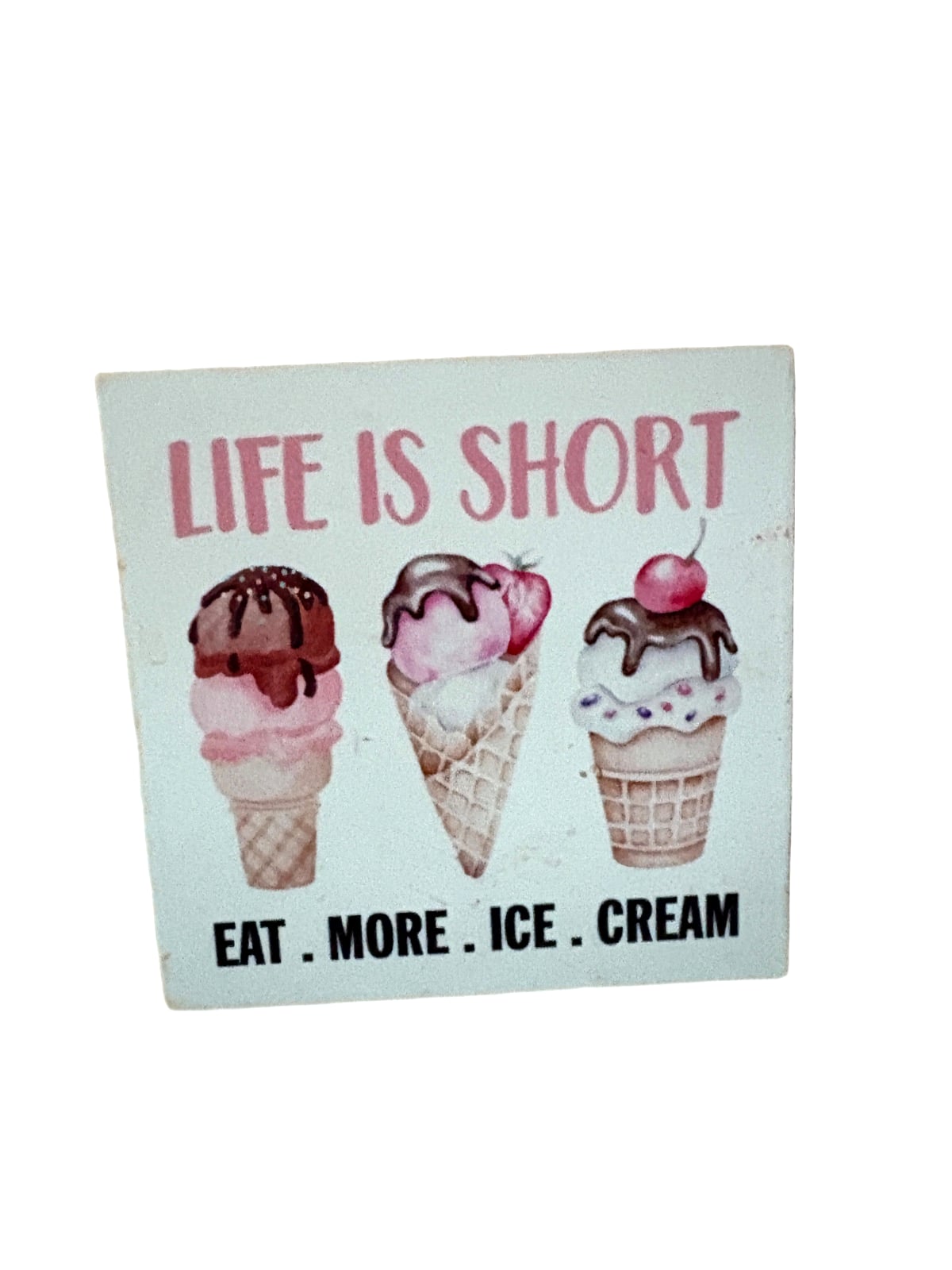 Ice Cream Wall Art Sign