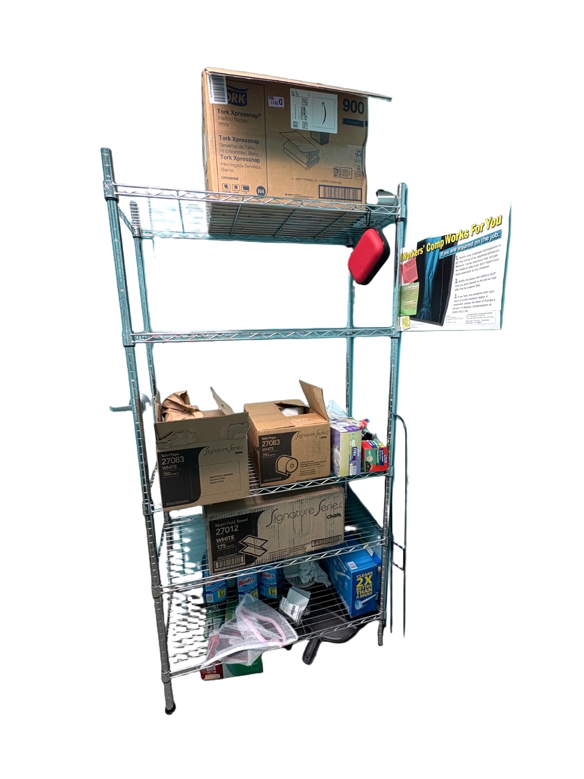 Wire Shelving Unit