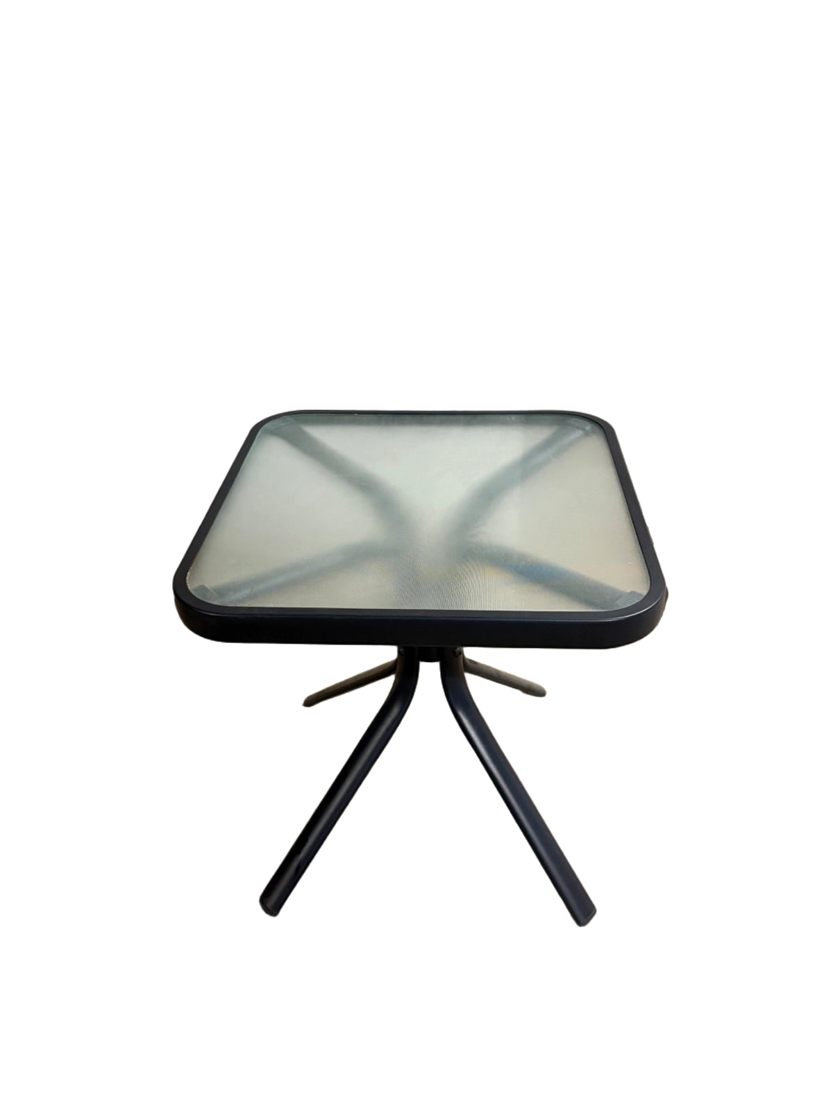 Square Glass Top Table
