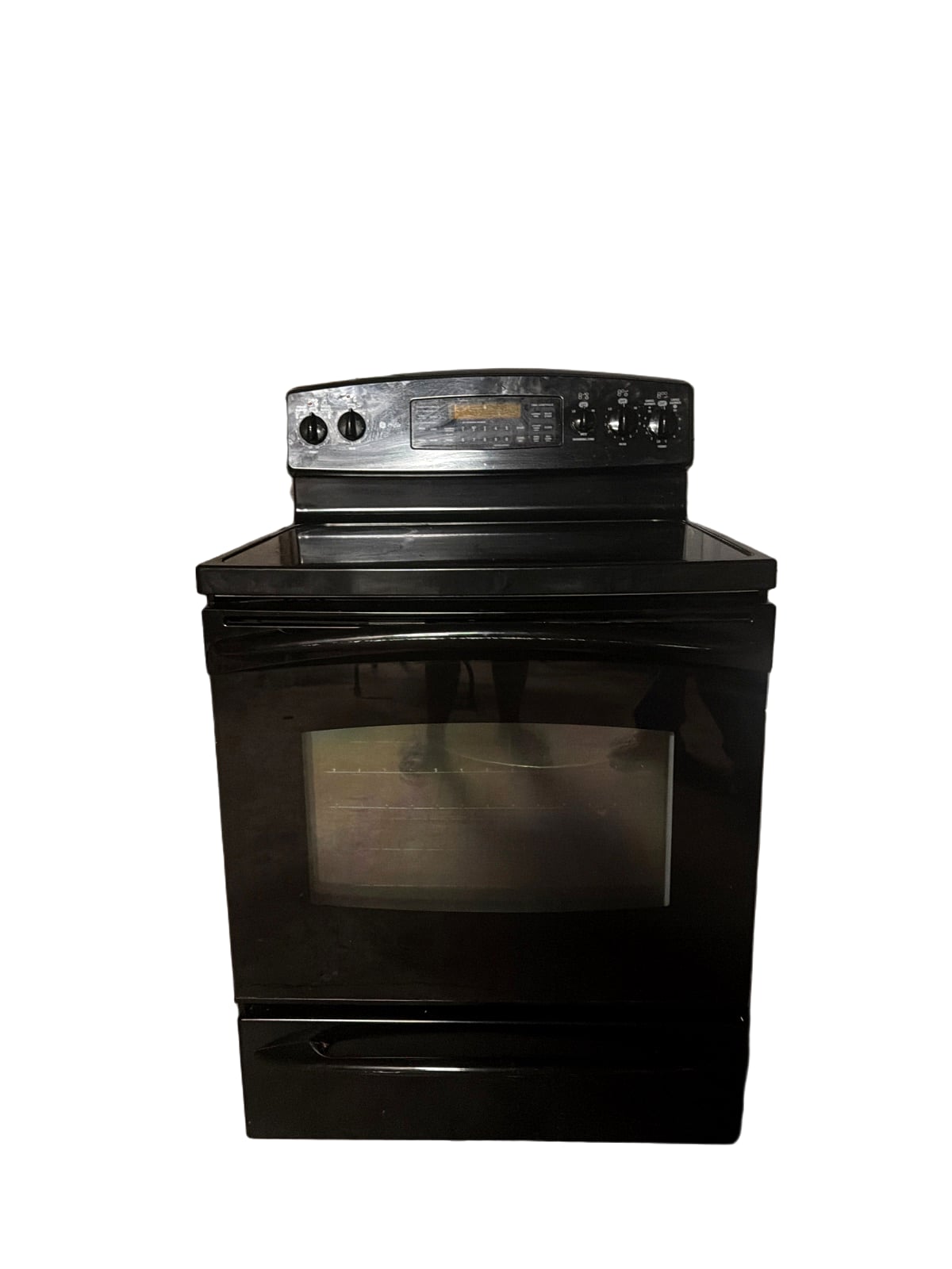Black Electric Range Oven